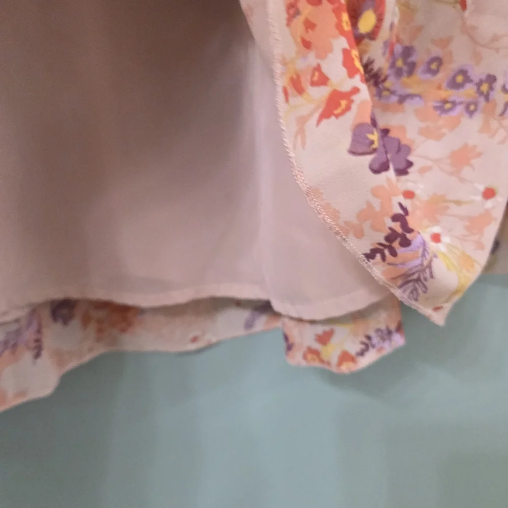 Ophelia Roe Floral Pink Spring Skirt Womens‎ Size 1X Plus Size Cruise Resort